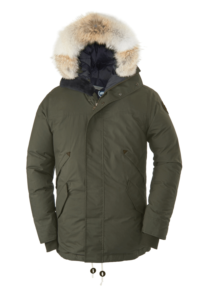 MILITARY GREEN DECADE PARKA